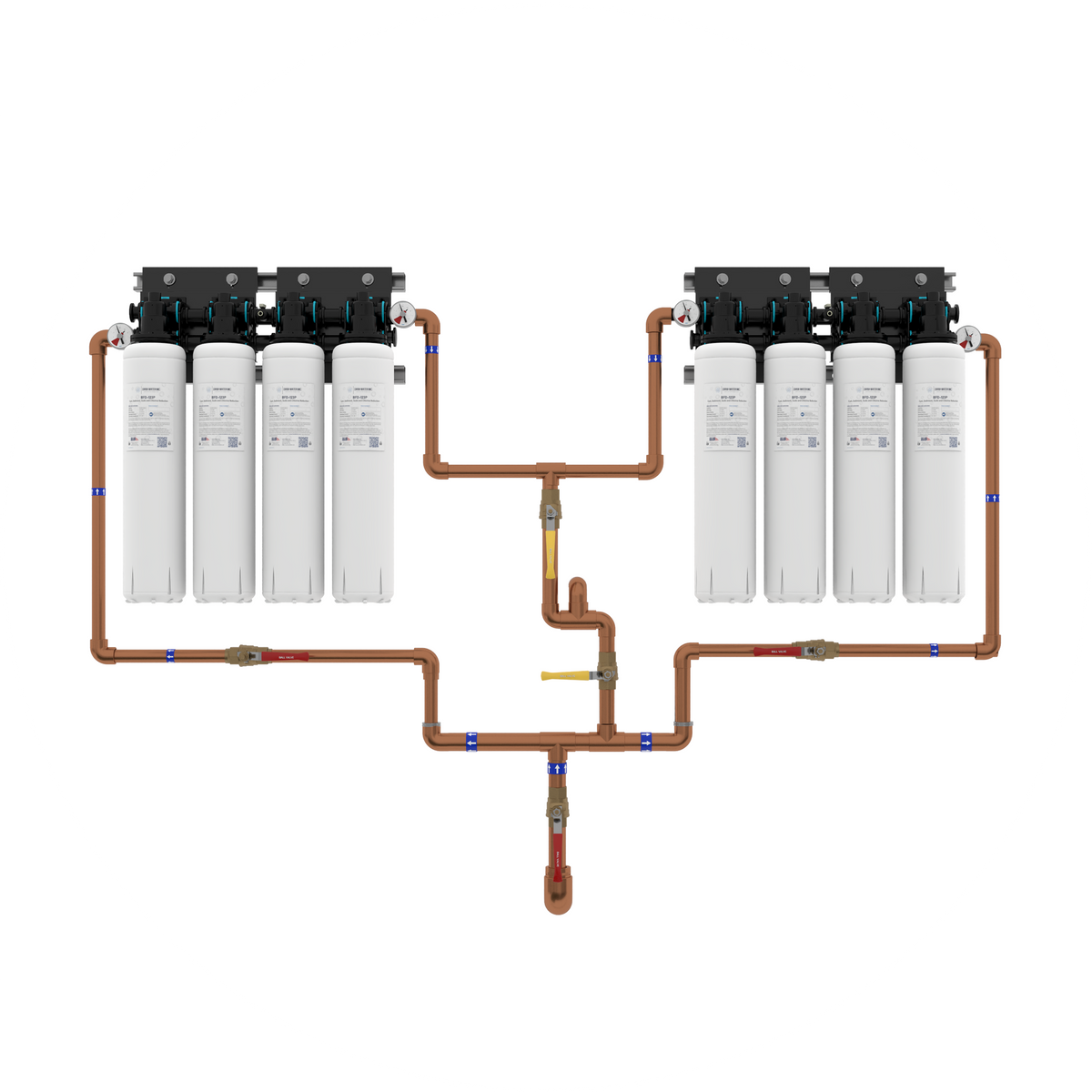 BFD- High Flow Cartridges Octuple 60gpm